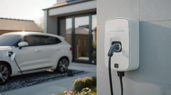 Installation borne de recharge